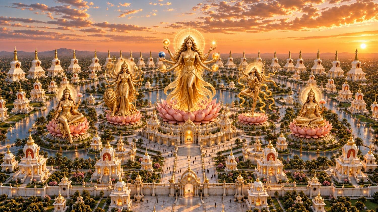 Temple Complex of the Great Divine Mother of the World